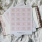 Lateral Gig | Bible Tabs Light Pink